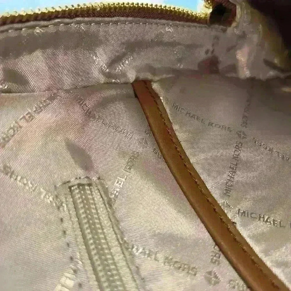 Michael Kors Backpack Jaycee Large Pocket book Backpack MK Signature Vanilla